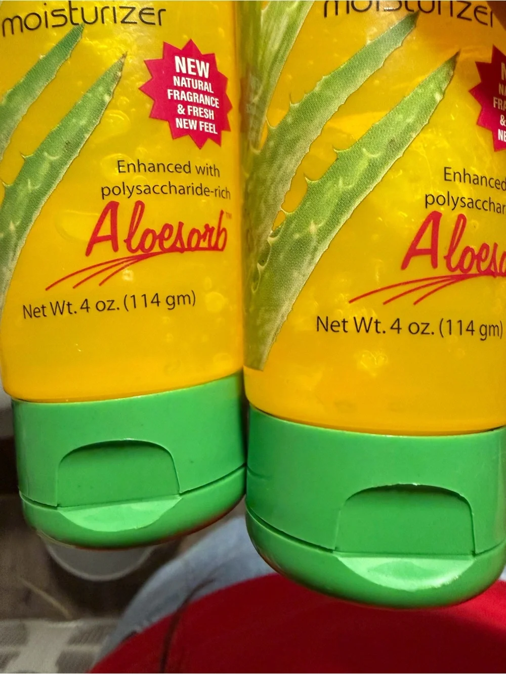 99% Aloe Vera Gelly Soothing Moisturizer - Yellow 2pk